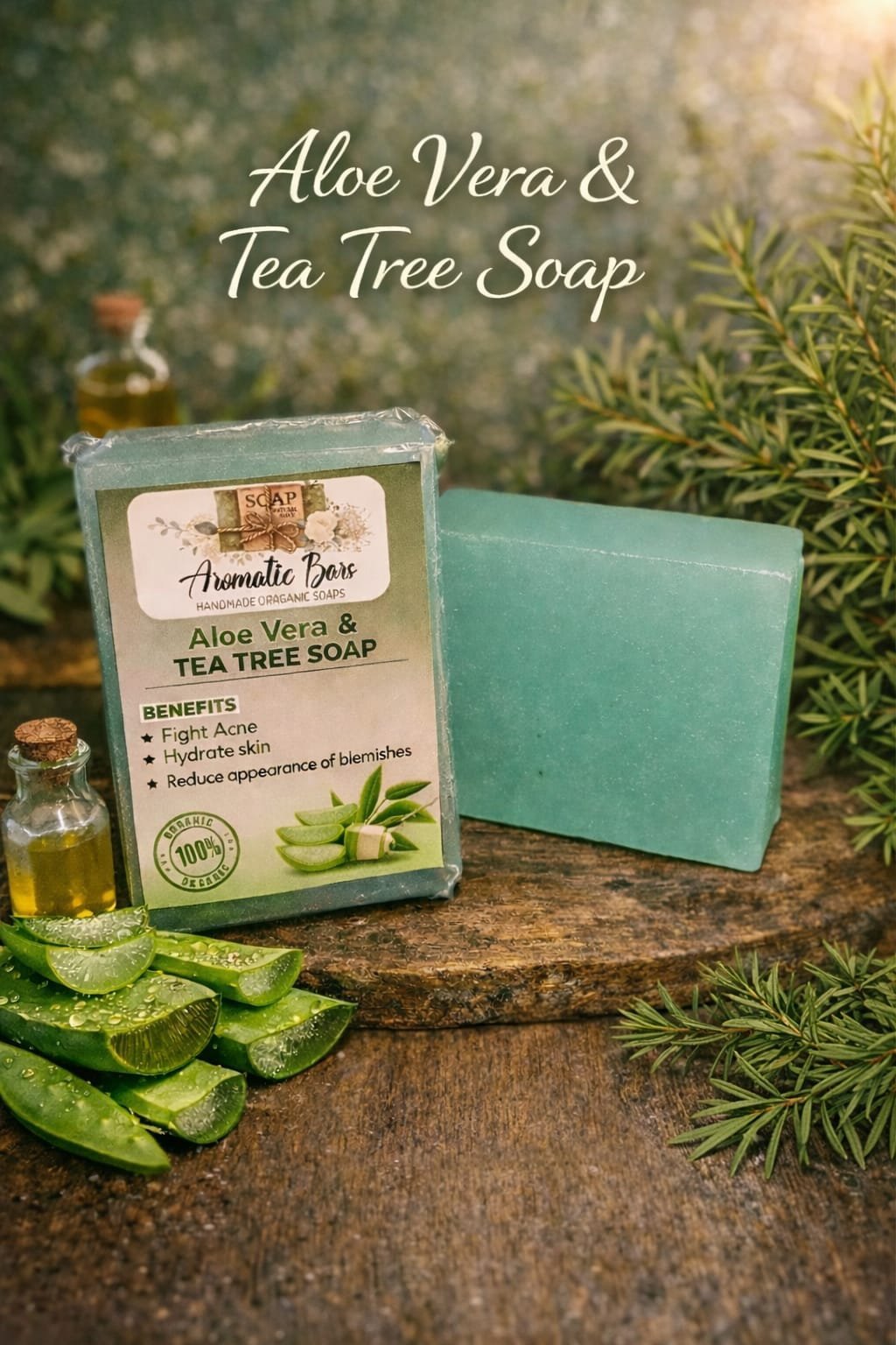 2025/11/45083.jpg Aloe Vera & Tea Tree Soap - Image 1